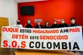 Declaración institucional contra represión en Colombia