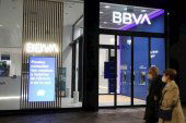 Los empleados de BBVA paran por despidos Los empleados de BBVA paran por despidos