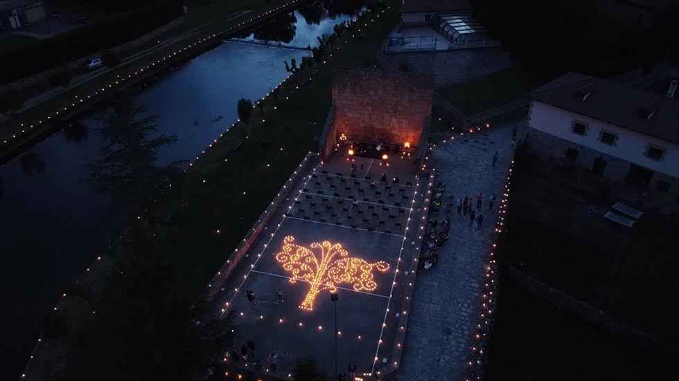 Noche de velas, en Salduero - fotos