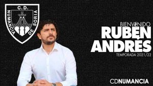 Rubén Andrés, el responsable de "armar" al Numancia
