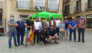 Acto de hermanamiento de Vox Soria y Zaragoza