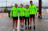 El Triatlón Soriano gana relevos pero no asciende