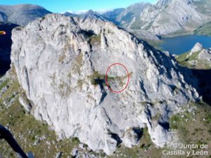 Rescate de escalador herido en Cotón de Láncara