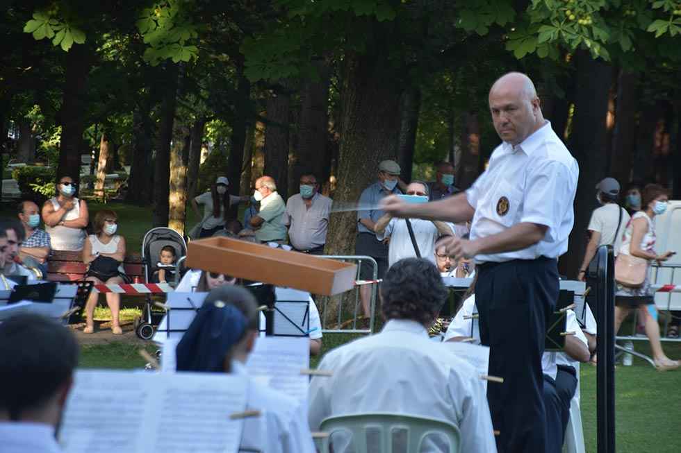 Suspendido concierto de la Banda por positivo