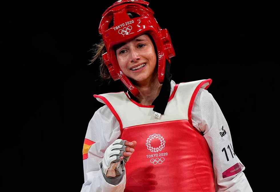 La taekwondista Adriana Cerezo, primera medalla en Tokyo La taekwondista Adriana Cerezo, primera medalla en Tokyo