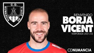 Borja Vicent, segundo refuerzo del Numancia