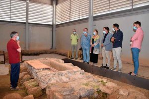 Intervención conjunta en villa romana de Las Cuevas