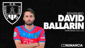 Ballarín, cuarto refuerzo del Numancia