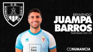 El Numancia contrata al polivalente Juampa Barrios