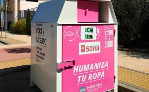 Humana recupera 197.000 prendas de ropa 