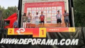 Hidalgo y Baxter ganan el triatlón de Almazán