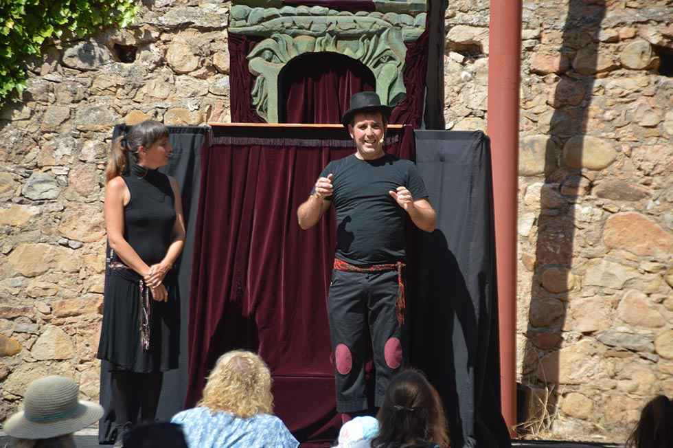 Inicio del Festival de Titeres - fotos