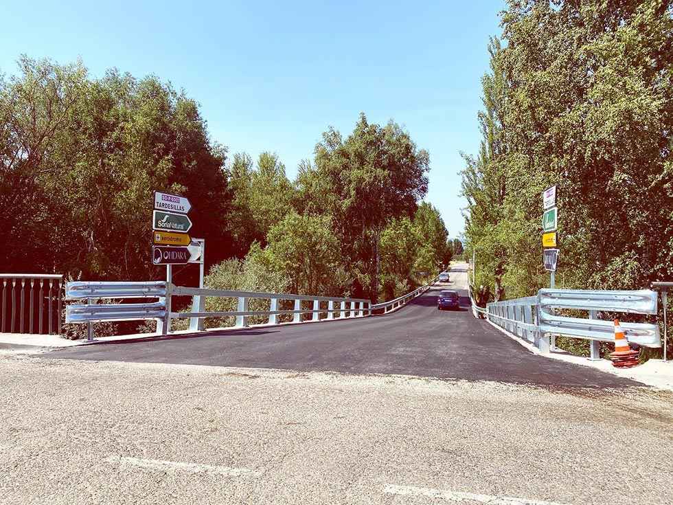 Finalizada conexión con puente de Garray