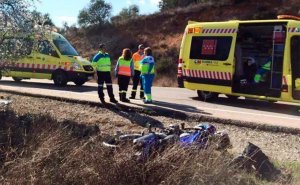 Motorista fallecido por caída en Zamora