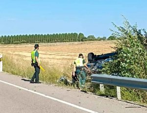 Accidente mortal en N-110, en San Esteban de Gormaz