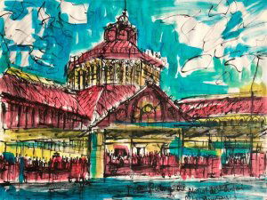 Joan Bueno cuelga su obra en Galería Cortabitarte Joan Bueno cuelga su obra en Galería Cortabitarte