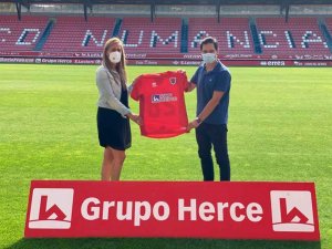 Grupo Herce mantiene patrocinio en el Numancia