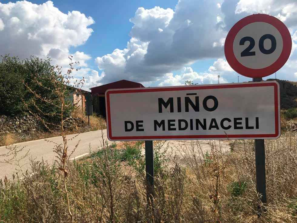 Mejora de carretera a Miño de Medinaceli