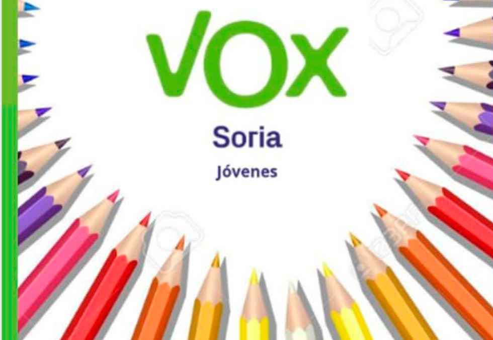Vox recoge material escolar para desfavorecidos