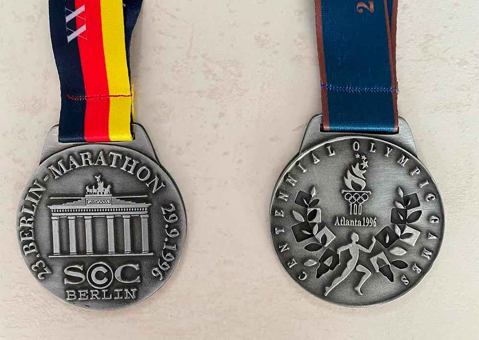 Dos medallas para la historia Dos medallas para la historia