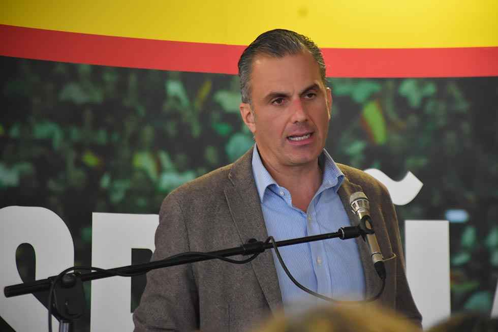 Ortega Smith se reúne con afiliados de Vox Ortega Smith se reúne con afiliados de Vox