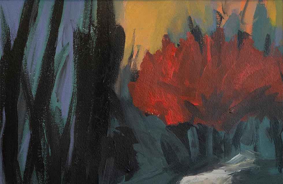 Exposición "Dos miradas, el cerezo japonés y paisaje interior"