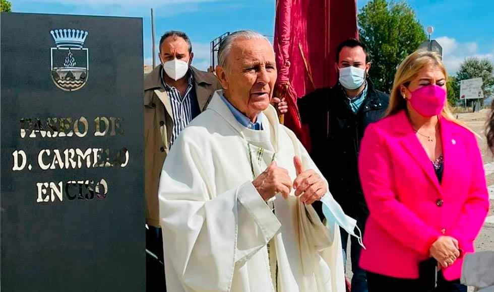 Garray dedica un paseo al párroco Carmelo Enciso Garray dedica un paseo al párroco Carmelo Enciso