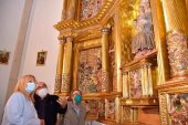 Restaurado retablo de iglesia de La Póveda de Soria