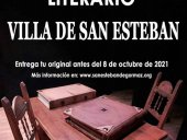 Convocado XXVI Certamen literario "Villa de San Esteban"