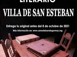 Convocado XXVI Certamen literario "Villa de San Esteban"