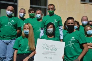 "Marea verde" en Caja Rural con fines solidarios