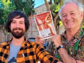 El actor Bill Murray, con Torreznos de Soria