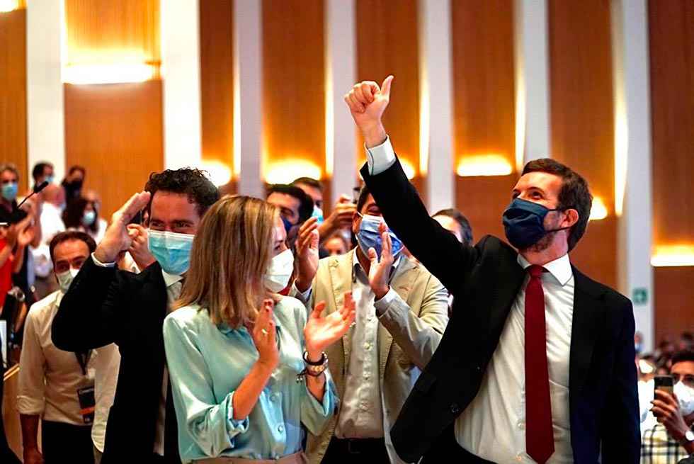 Casado: "España no puede esperar más" Casado: "España no puede esperar más"