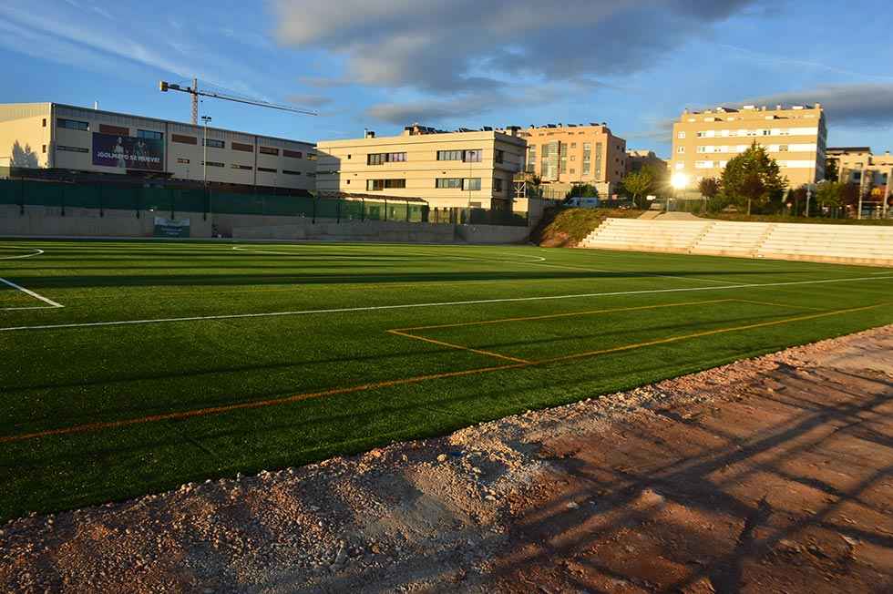 Dos campos de fútbol 7 para Golmayo - fotos