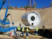 "Saturia" comenzará en noviembre el túnel de nueva EDAR