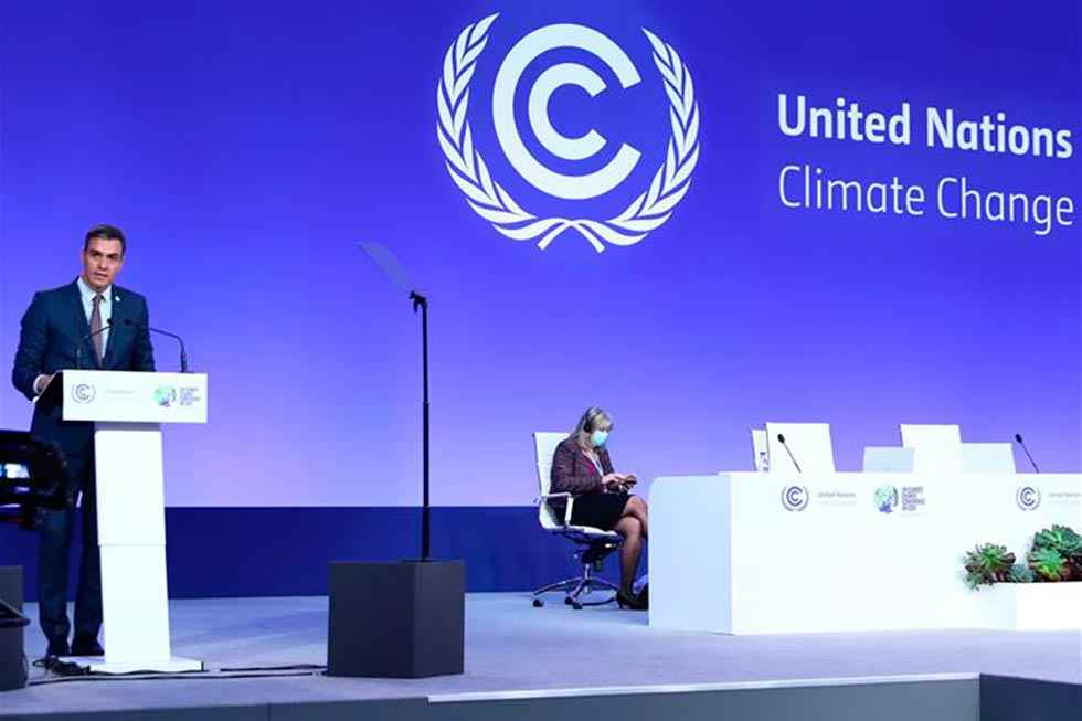 Sánchez anuncia más financiación para frenar cambio climático