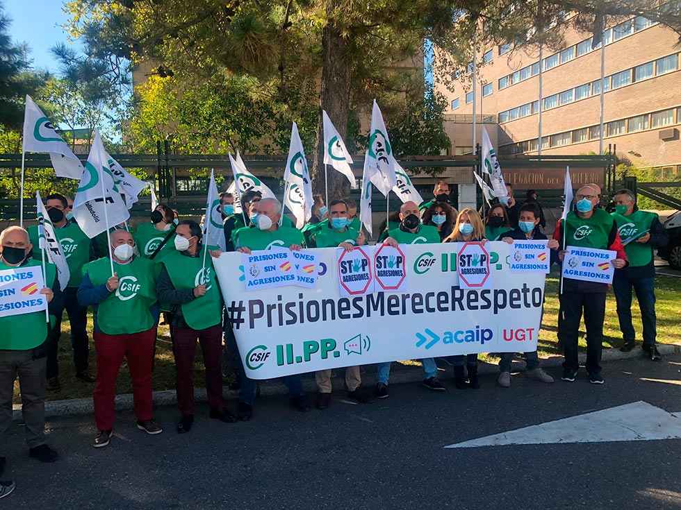 CSIF urge reconocer autoridad de funcionarios de prisiones