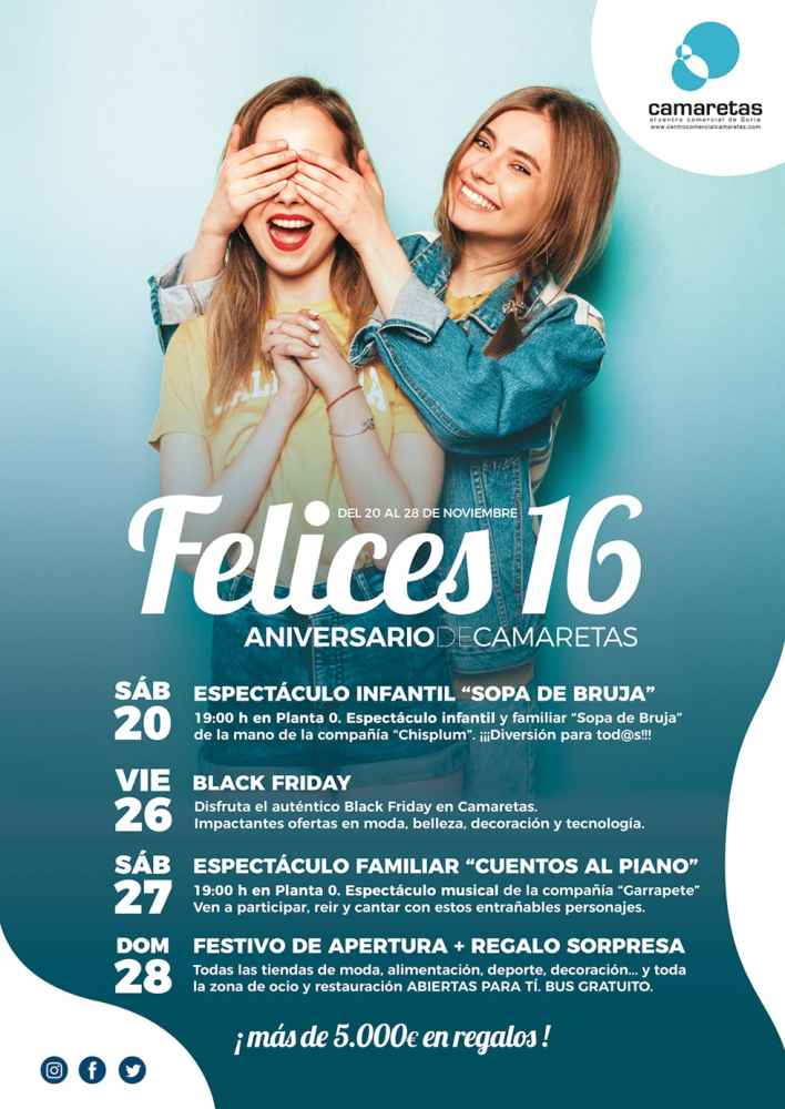 CC. Camaretas celebra su 16º aniversario