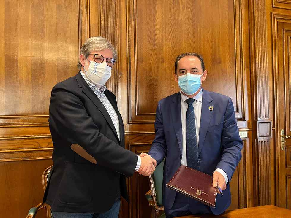 FOES y Diputación aúnan esfuerzos contra la despoblación FOES y Diputación aúnan esfuerzos contra la despoblación
