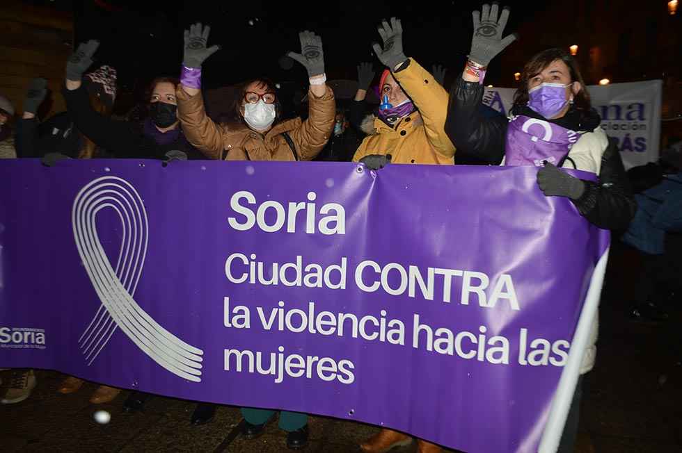 Soria: manifestación del 25N - fotos