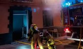 Incendio en un hostal de Almenar de Soria