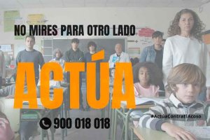 Campaña de sensibilización contra el acoso escolar