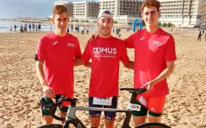 Domus Soria apoya a cantera de triatlón