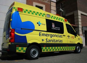 Heridos dos policias en accidente en Salamanca