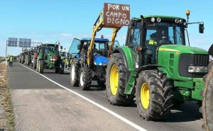 El campo español volverá a las carreteras