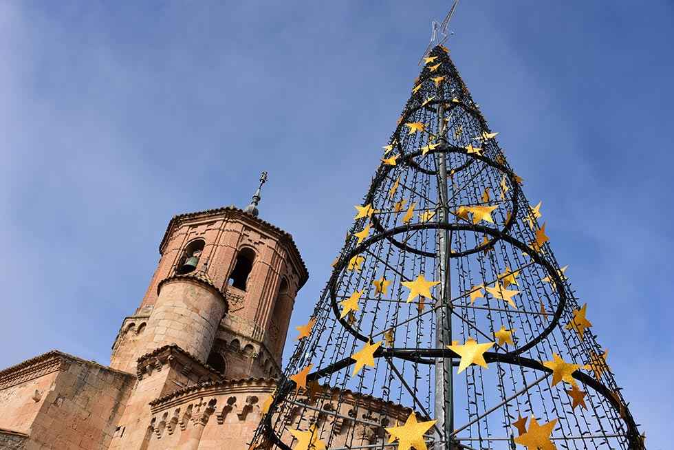 Almazán: mercado navideño - fotos