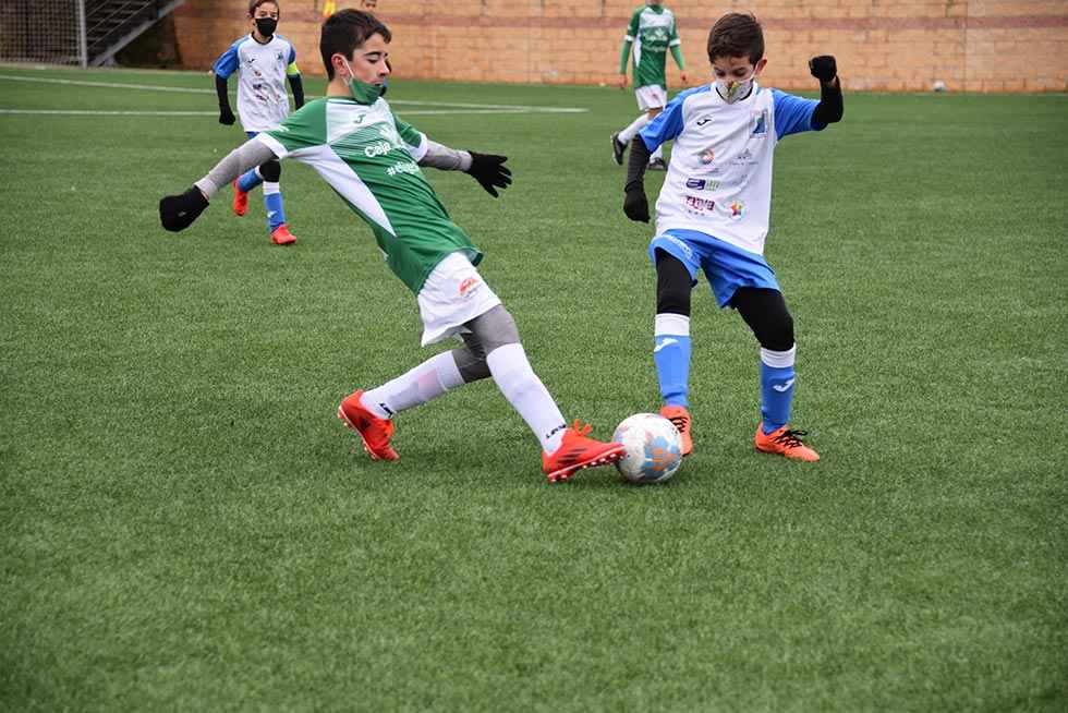 Fútbol alevín: C.D. San José-S.D. Almazán - fotos