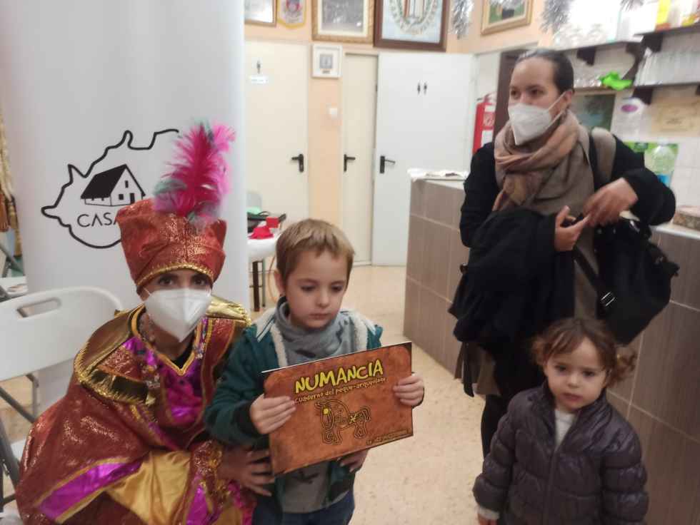 La Casa de Soria en Valencia recibe al paje real La Casa de Soria en Valencia recibe al paje real