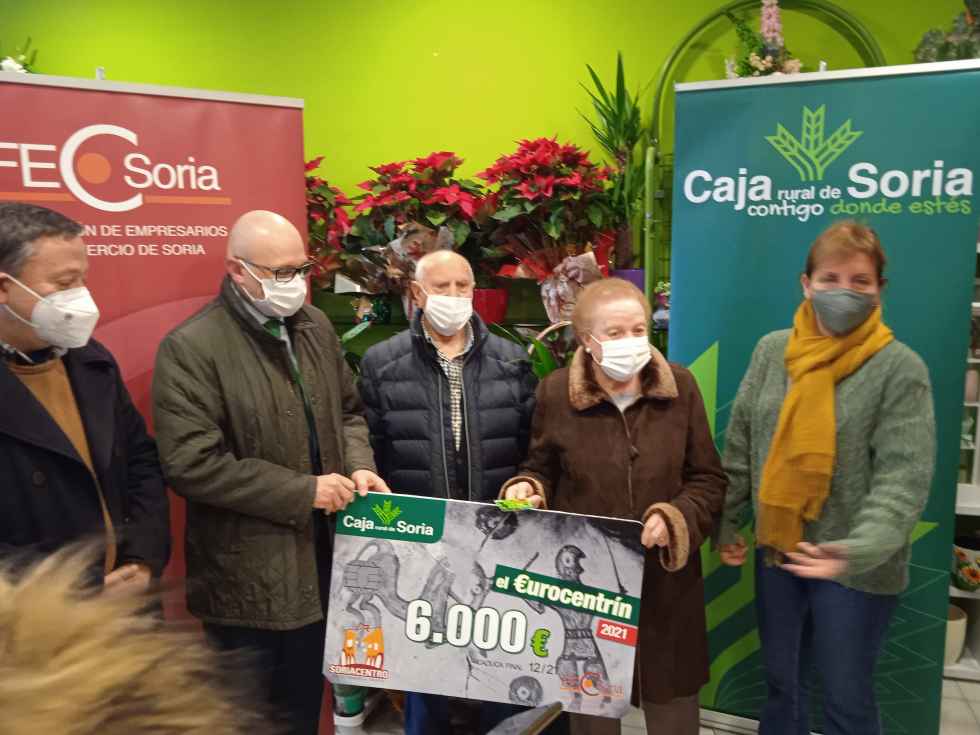 La ganadora del Eurocentrín visita 26 comercios