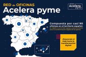 Nueva convocatoria para crear oficinas Acelera pyme